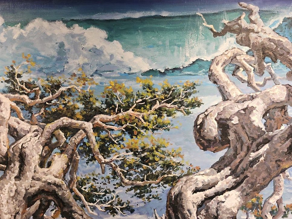 이희권 초대전 〈가이아(Gaia)展〉 · 〈지리산 토종 woodcraft展〉 전시 사진 1