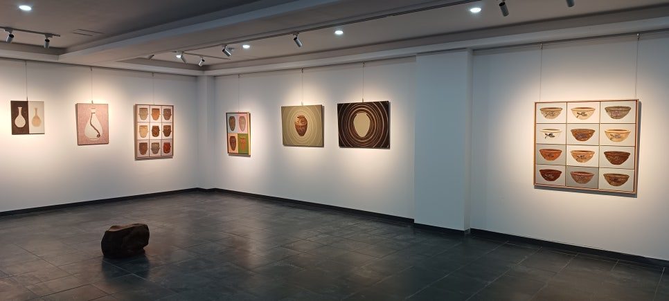 김영희 개인 초대전 · 민정옥 개인 초대전 전시 사진 4
