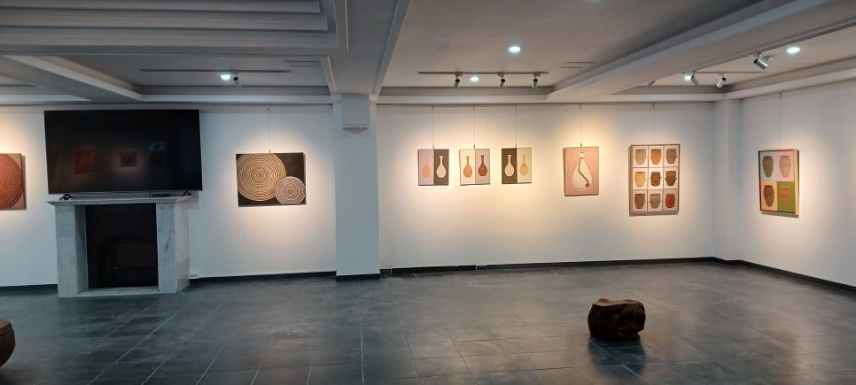 김영희 개인 초대전 · 민정옥 개인 초대전 전시 사진 7