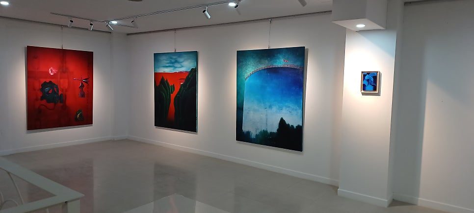 김영희 개인 초대전 · 민정옥 개인 초대전 전시 사진 12